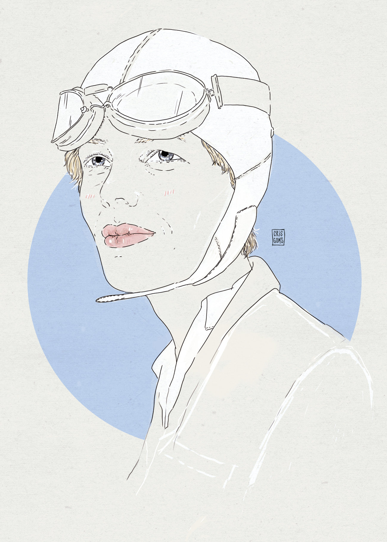 Postal Amelia Earhart, Kiva magazine
